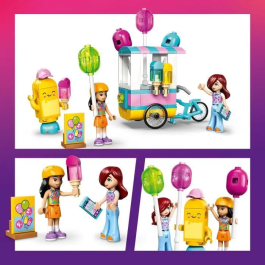 Lego LEGO Friends 42692 - Stand de Glaces et de Ballons, Jouet de Construction avec Triporteur, Mini-Poupées, Accessoires - Pour Enfants dès 6 ans