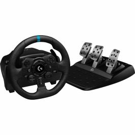 Logitech G923 Volant + Pédales pour PC et PlayStation Noir