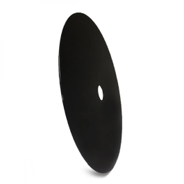 Disque Concave Métallique Noir Ø40Cm (Portalampadas Non Inclus) AM-CA502