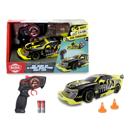 Dickie Toys - Voiture Télécommandée Audi S1 E-Tron Drift 1:24 4x4 10 km/h 22 cm avec Câble USB - 6 ans et plus Precio: 48.696. SKU: B1FJCBSBKV
