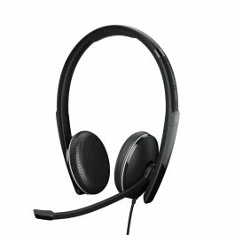 EPOS Adapt 165T USB-C Casque Binaural Noir avec Fil pour Bureau et Centre d'Appels Certifié Microsoft Teams