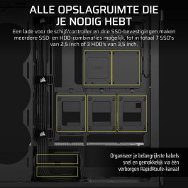Boîtier ATX semi-tour Corsair Noir