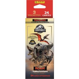 Blister - PANINI - JURASSIC WORLD 4 TCG - 3 pochettes - 24 cartes