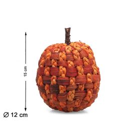 Calabaza Decorativa Artisanale - Citrouille d'Automne 12 x 15 cm en Tissu Tressé Multicolore pour Décoration de Table Rustique et Halloween Precio: 7.884. SKU: B1ATG387HV