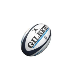 Gilbert - Ballon de rugby réplique Agen - Taille 5 - Lot de 5 - Pour entraînement et collection