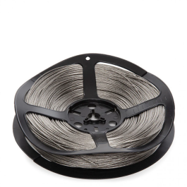 Câble Acier Inoxydable pour Suspension Luminaire et Profil Ø1,2mm (par Mètre)