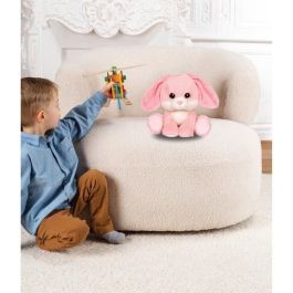 Gipsy Toys Peluche Puppy Eyes Pets Lapin Rose 22 CM