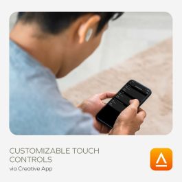 Casque Creative Technology 51EF1180AA000 Gris