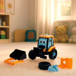 Camion avec Pelleteuse Teamsterz 31 X 18 X 15 CM (4 Unités)