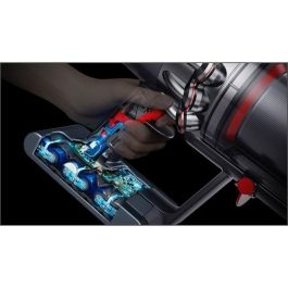 Dyson V11 Fluffy Kabelloser Staubsauger (Nickel/Rot)