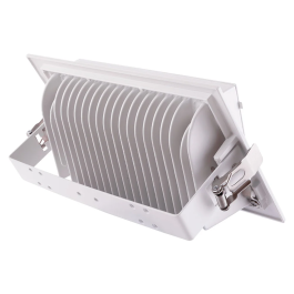 Downlight LED Rectangulaire Orientable 30W 5000 Lm 2700K 40.000H HO-COB-R-OR-30W-WW
