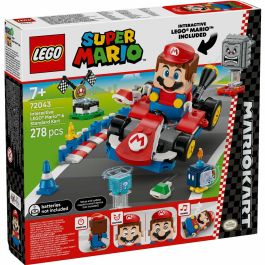 Set de construction Lego 72043 Interactive LEGO Mario and Standard Kart 278 Pièces
