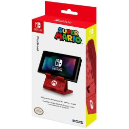 Hori Support de Charge Officiel Super Mario Bros pour Nintendo Switch, Port USB-C, Pieds Antidérapants et Pliable