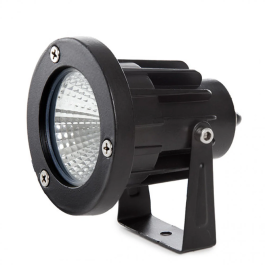 Projecteur LED pour jardin 7W 589Lm 2700K avec pic IP65, durée de vie 50.000H [SL-CPDC09-7W-WW]