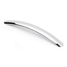 HERRAJES ALK Tirador Heracle Cromo Aluminio Distancia 128mm Longitud 155mm 224