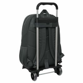 Cartable à roulettes Real Madrid C.F. Gris 32 x 44 x 16 cm