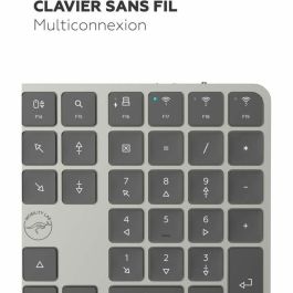 Mobility Lab - KP430W - Teclado inalámbrico - Teclas planas - AZERTY - FR - Negro