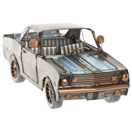 Figurine Décorative Home ESPRIT Bleu Argenté Voiture Vintage 30 X 11 X 10 CM