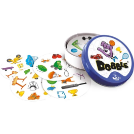 Asmodee Zygomatic Jeu Dobble Sports - Jeu d'observation et de réflexes en français - À partir de 6 ans - 2 à 8 joueurs - Boîte métal - Cartes symboles sportifs (tennis, basket) Precio: 31.2. SKU: B1E268GJJY