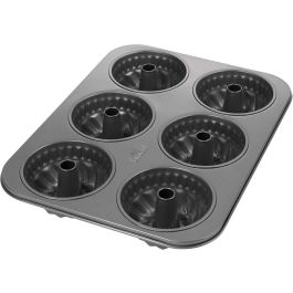 Plaque de cuisson cake - BIRKMANN - EASY BAKING - Acier carbone - Anti adhésif - Ø10 cm, 35 x 27 x 5 cm
