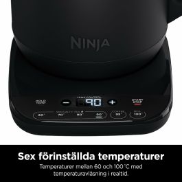 Bouilloire NINJA KT200EU Noir Acier inoxydable 3000 W 1,7 L