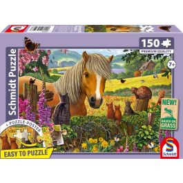 Schmidt Spiele Puzzle Mignons visiteurs dans la prairie 150 pièces pour enfant dès 7 ans Precio: 31.824. SKU: B1GP7B4RAJ