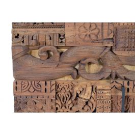 GINER Y COLOMER - Buffet en bois de manguier récupéré naturel - 2 portes et 3 tiroirs - Dimensions 150 x 50 x 90 cm