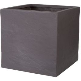 Strata Pot Carré Hendida L Ø 38,5cm x 46,5cm H Couleur Cendrée STR5021711060423