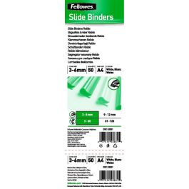 Couvertures de reliure Fellowes A4 Plastique Blanc (50 Unités)