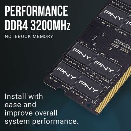 Mémoire RAM PNY MN8GSD43200-TB 8 GB DDR4 3200 MHz CL22