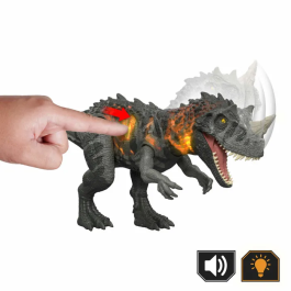 Jurassic World Figurine Dinosaure Sonore et Lumineux Ceratosaurus - JKL77 - Attaque et Rugissements - Survival