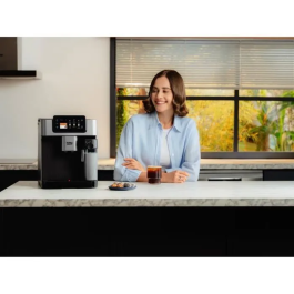 Beko CEG7348X - Cafetière avec broyeur intégré - 1350 W - Capacité 250 g de grains - Noir / Argent