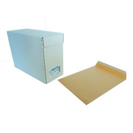 Enveloppe Sam K-12 DIN B4 Marron 250 x 353 mm Autocollant