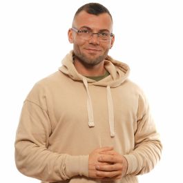 Monture de Lunettes Homme Longines LG5007-H-56090 Bleu ø 56 mm