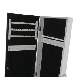 Miroir mural Versa Blanc Miroir Bois MDF 35 x 153 x 35,2 cm Porte-bijoux