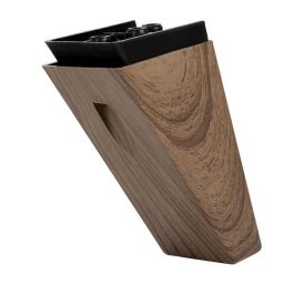 Q&Q Pata Plástico Naty 85x44 H120 Acabado Nogal