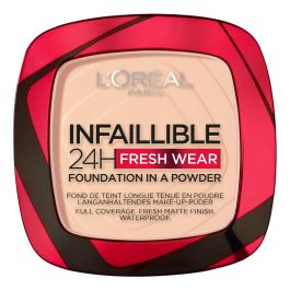L'Oréal Paris INFALLIBLE 24H fresh wear foundation compact #180 Poudre compacte teint mat 24h Résistant à l'eau 9g Precio: 14.8899996. SKU: S0578939