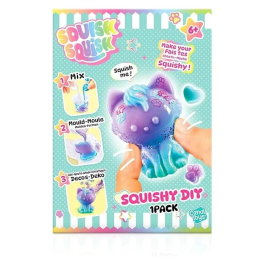 Canal Toys Squishy DIY 1 Pack SQI 005 - Kit de Création de Squishy Personnalisés avec Moule et Décorations, Dès 6 Ans