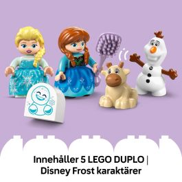 LEGO DUPLO 10455 Fiesta en el Castillo de Hielo de Anna y Elsa - Juego creativo 2 años