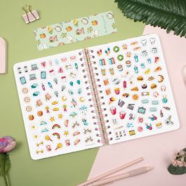 Agenda Finocam THE FLOWER JOURNAL A5 15,5 x 21,2 cm Rose 2026