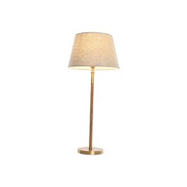 Lampe de bureau Home ESPRIT Beige Doré Naturel 50 W 220 V
