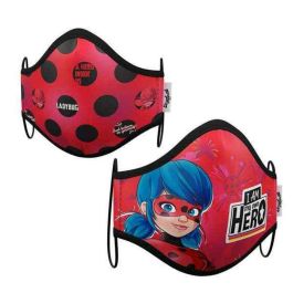 Masque en tissu hygiénique réutilisable Ladybug Premium 3-5 ans