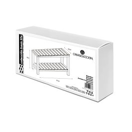 Etagère de salle de bains Naturel 61 x 35 x 48 cm