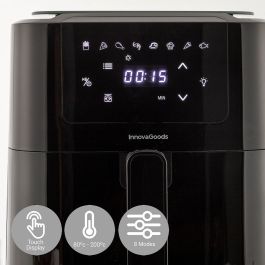 Pack Friteuse à Air avec Balance et Panier en Silicone Pliable pour Friteuses à Air InnovaGoods