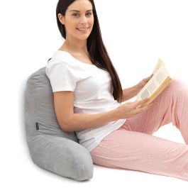 Pack Table d'Appoint Pliante Multi-Usage et Coussin de lecture avec accoudoirs InnovaGoods