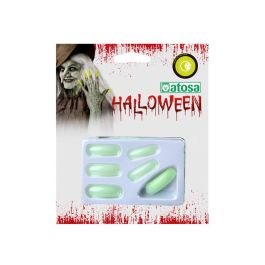 Ongles Postiches Halloween Lumineux Vert Fluorescent Brillant Dans Le Noir - Pour Adulte - Accessoire de Maquillage Precio: 1.248. SKU: B15PDTPPY5