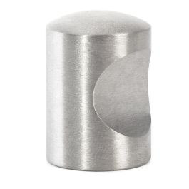 HERRAJES ALK Bouton en Acier Inoxydable Gusta D20mm