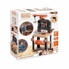 Smoby Black+Decker Bricolo Builder SMO3032163607410 Jeu de construction pour enfants à partir de 3 ans