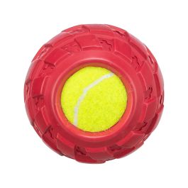 Boule pour animaux de compagnie Trixie Jaune Rouge Caoutchouc Ø 7,5 cm
