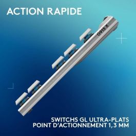 Logitech G G915 TKL X Clavier Gamer Sans Fil Tactile AZERTY Blanc